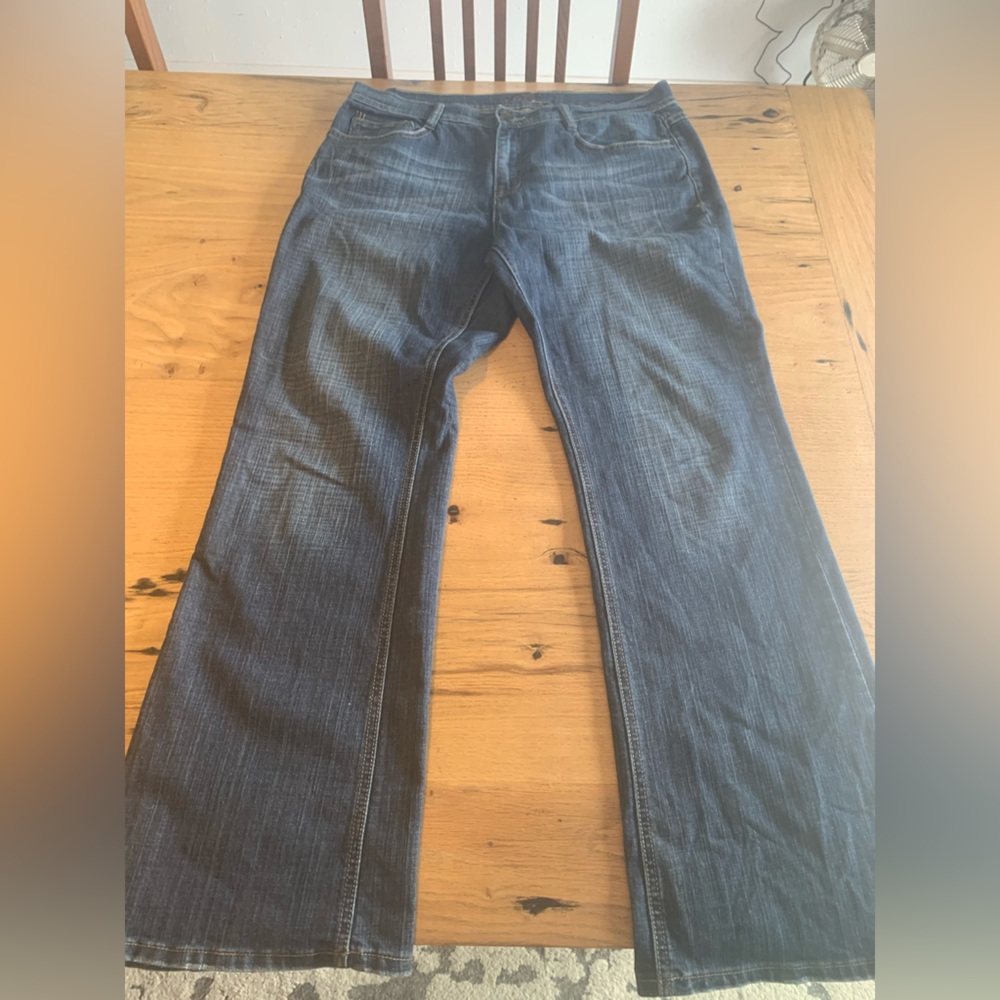 Foster Flare Blue‎ Denim Jeans Blue Women’s 14 Preloved